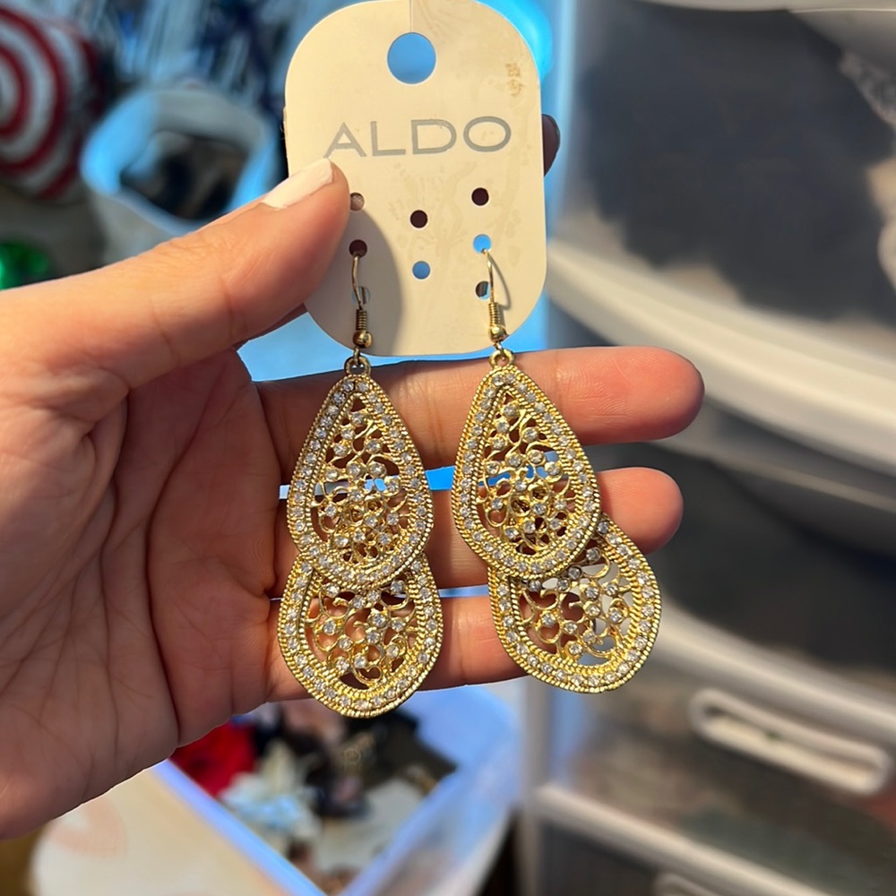 Aldo statement earrings